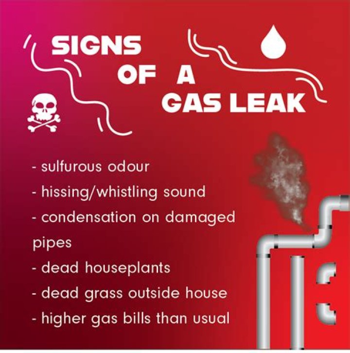 Can a gas leak cause health problems?