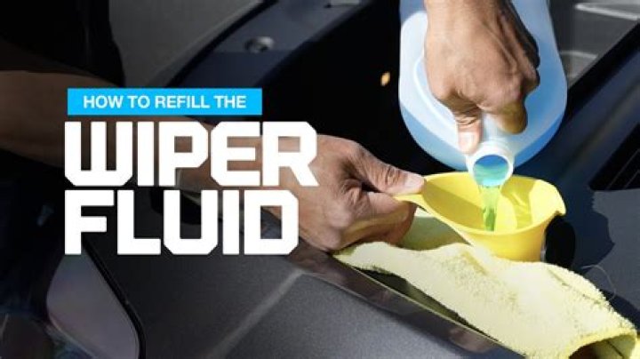 Can Windex be used as wiper fluid?