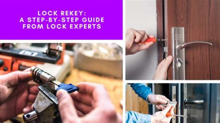 How do you rekey a Weiser deadbolt lock?