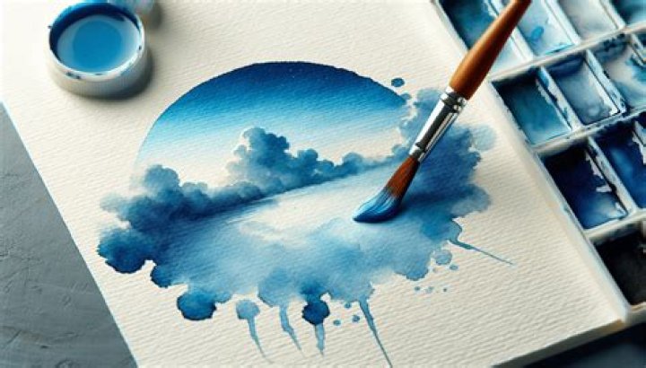How much water do I use for watercolor painting?