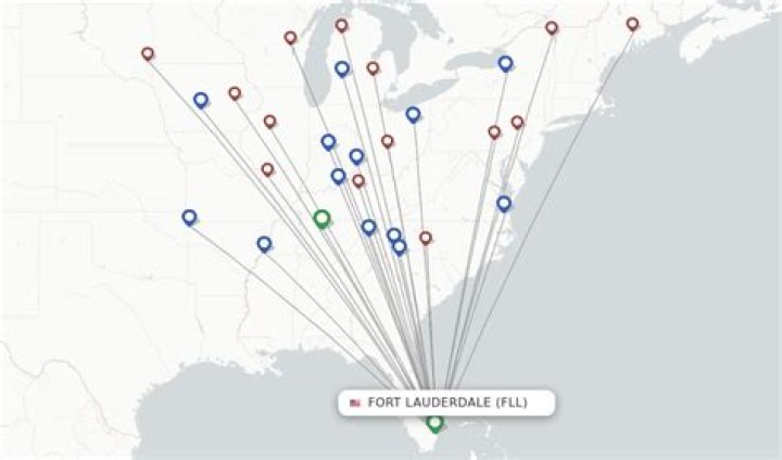 Where does Norwegian Air fly to from Fort Lauderdale?